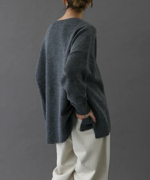 URBAN RESEARCH DOORS / アーバンリサーチ ドアーズ ニット・セーター | FORK&SPOON　コットンブレンドチュニックニット | 詳細14