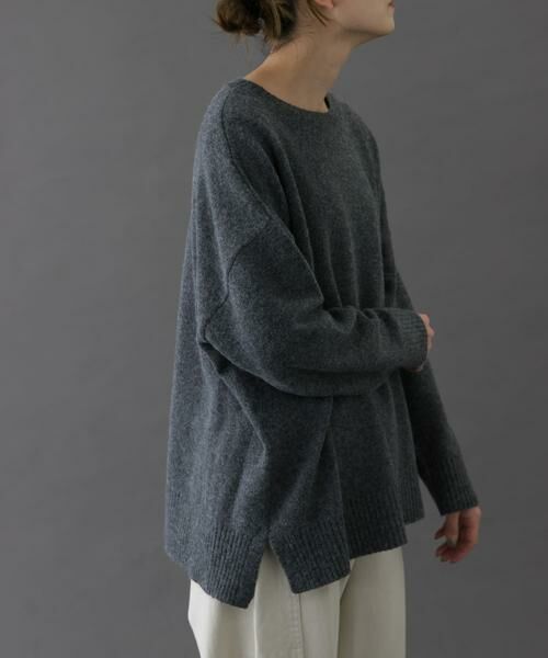 URBAN RESEARCH DOORS / アーバンリサーチ ドアーズ ニット・セーター | FORK&SPOON　コットンブレンドチュニックニット | 詳細15