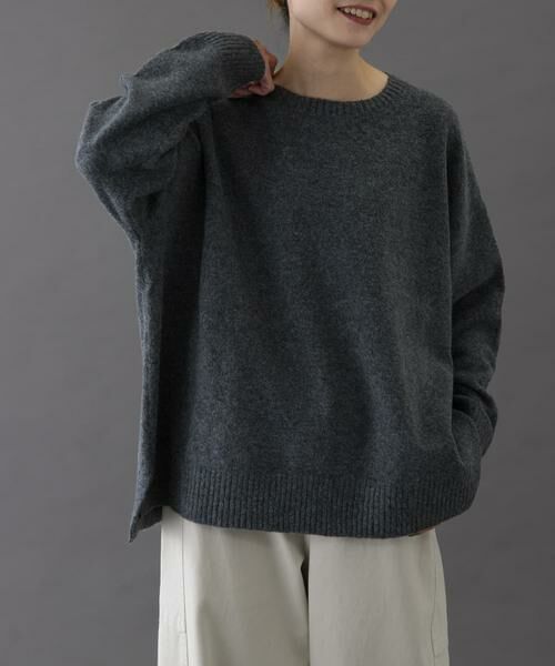 URBAN RESEARCH DOORS / アーバンリサーチ ドアーズ ニット・セーター | FORK&SPOON　コットンブレンドチュニックニット | 詳細16