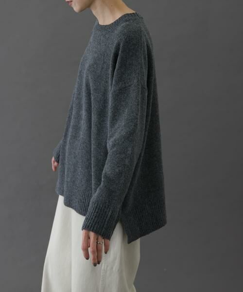 URBAN RESEARCH DOORS / アーバンリサーチ ドアーズ ニット・セーター | FORK&SPOON　コットンブレンドチュニックニット | 詳細18