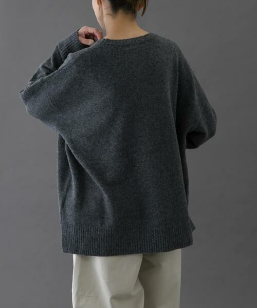 URBAN RESEARCH DOORS / アーバンリサーチ ドアーズ ニット・セーター | FORK&SPOON　コットンブレンドチュニックニット | 詳細19