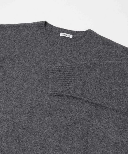 URBAN RESEARCH DOORS / アーバンリサーチ ドアーズ ニット・セーター | FORK&SPOON　コットンブレンドチュニックニット | 詳細22