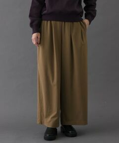 URBAN RESEARCH DOORS / アーバンリサーチ ドアーズ その他パンツ | FORK&SPOON　ウールライクツータックワイドパンツ