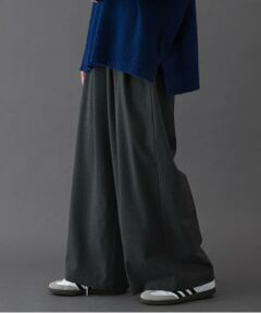 URBAN RESEARCH DOORS / アーバンリサーチ ドアーズ その他パンツ | FORK&SPOON　ウールライクツータックワイドパンツ