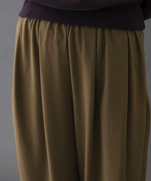 URBAN RESEARCH DOORS / アーバンリサーチ ドアーズ その他パンツ | FORK&SPOON ウールライクツータックワイドパンツ | 詳細6