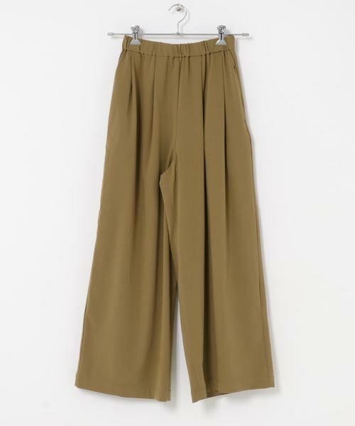 URBAN RESEARCH DOORS / アーバンリサーチ ドアーズ その他パンツ | FORK&SPOON ウールライクツータックワイドパンツ | 詳細8