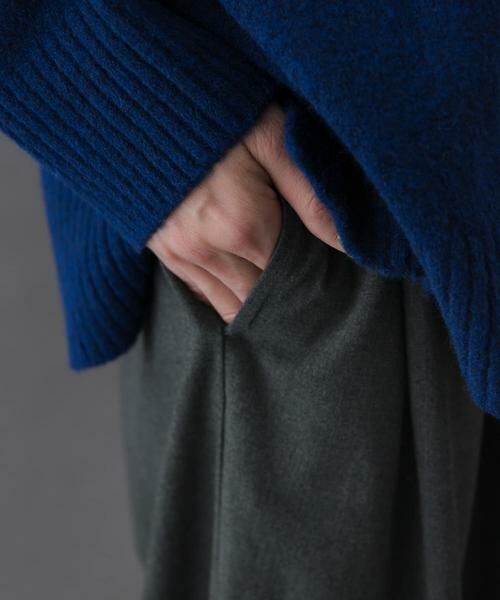 URBAN RESEARCH DOORS / アーバンリサーチ ドアーズ その他パンツ | FORK&SPOON ウールライクツータックワイドパンツ | 詳細28