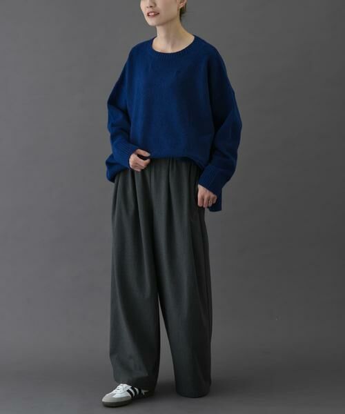 URBAN RESEARCH DOORS / アーバンリサーチ ドアーズ その他パンツ | FORK&SPOON ウールライクツータックワイドパンツ | 詳細29