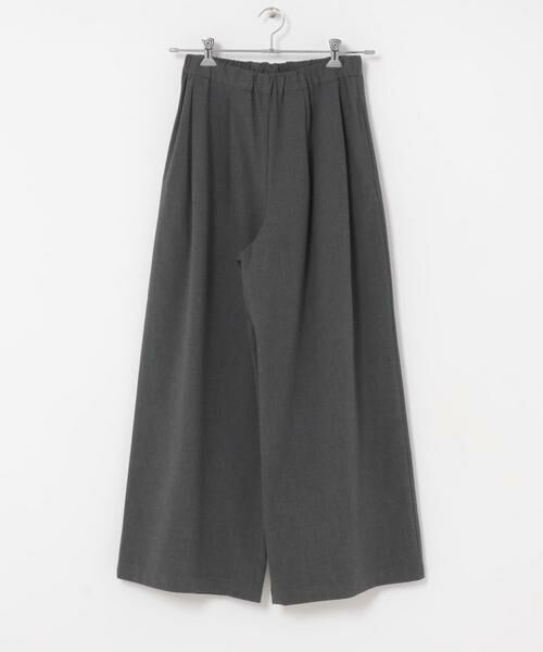 URBAN RESEARCH DOORS / アーバンリサーチ ドアーズ その他パンツ | FORK&SPOON ウールライクツータックワイドパンツ | 詳細30