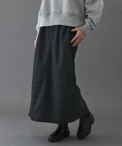 URBAN RESEARCH DOORS / アーバンリサーチ ドアーズ スカート | FORK&SPOON　チェックストレートスカート