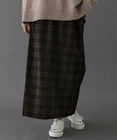 URBAN RESEARCH DOORS / アーバンリサーチ ドアーズ スカート | FORK&SPOON　チェックストレートスカート