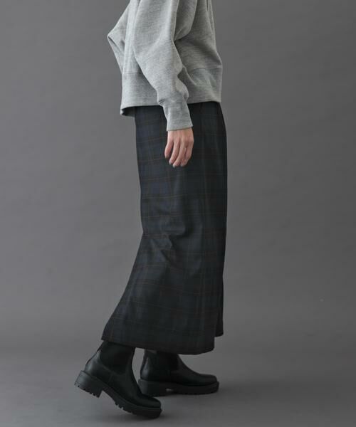 URBAN RESEARCH DOORS / アーバンリサーチ ドアーズ スカート | FORK&SPOON　チェックストレートスカート | 詳細1