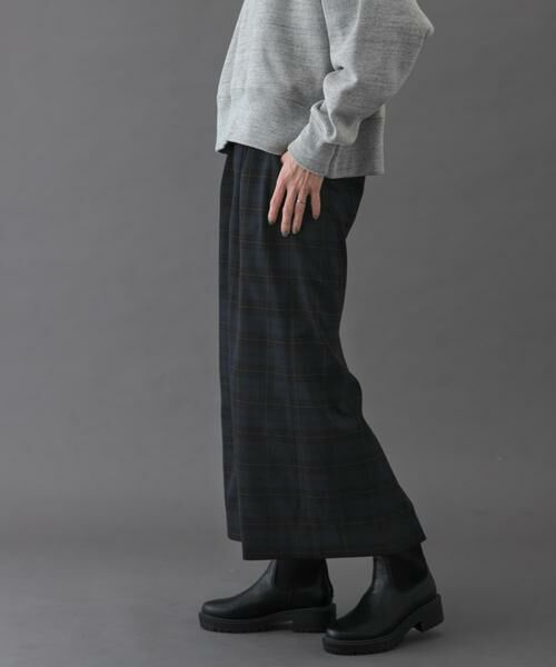 URBAN RESEARCH DOORS / アーバンリサーチ ドアーズ スカート | FORK&SPOON　チェックストレートスカート | 詳細4