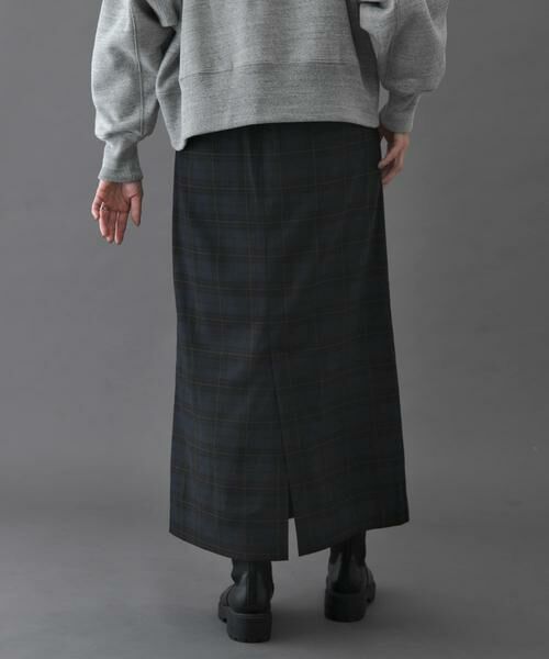 URBAN RESEARCH DOORS / アーバンリサーチ ドアーズ スカート | FORK&SPOON　チェックストレートスカート | 詳細5