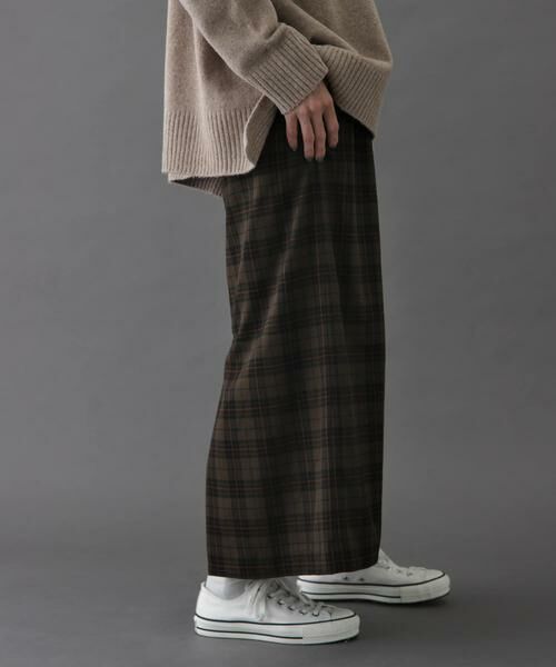 URBAN RESEARCH DOORS / アーバンリサーチ ドアーズ スカート | FORK&SPOON　チェックストレートスカート | 詳細10