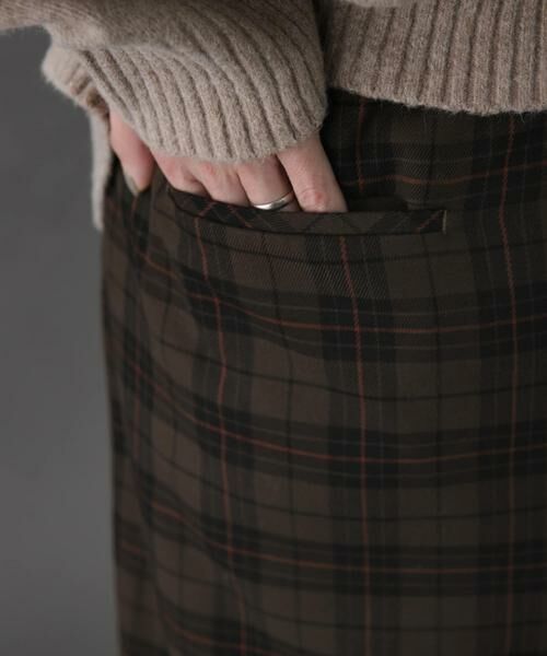 URBAN RESEARCH DOORS / アーバンリサーチ ドアーズ スカート | FORK&SPOON　チェックストレートスカート | 詳細14