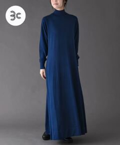 URBAN RESEARCH DOORS / アーバンリサーチ ドアーズ ワンピース | FORK&SPOON　ハイネックフレアニットワンピース