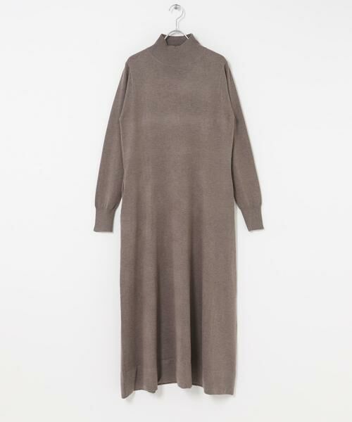 URBAN RESEARCH DOORS / アーバンリサーチ ドアーズ ワンピース | FORK&SPOON　ハイネックフレアニットワンピース | 詳細8