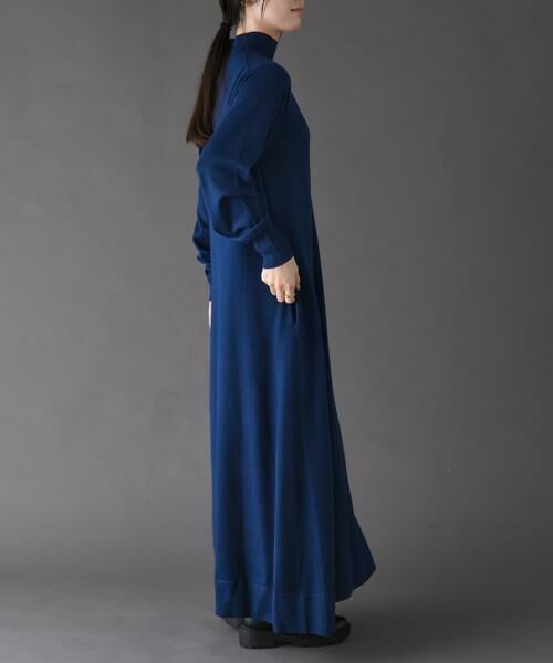 URBAN RESEARCH DOORS / アーバンリサーチ ドアーズ ワンピース | FORK&SPOON　ハイネックフレアニットワンピース | 詳細15