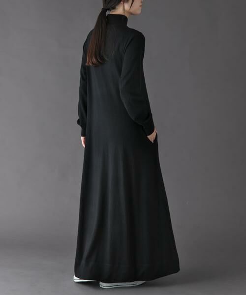 URBAN RESEARCH DOORS / アーバンリサーチ ドアーズ ワンピース | FORK&SPOON　ハイネックフレアニットワンピース | 詳細24