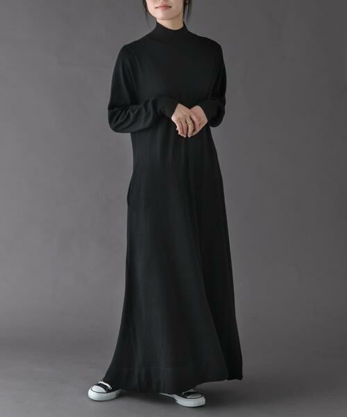 URBAN RESEARCH DOORS / アーバンリサーチ ドアーズ ワンピース | FORK&SPOON　ハイネックフレアニットワンピース | 詳細26