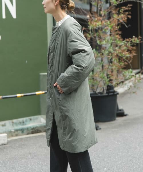 URBAN RESEARCH DOORS / アーバンリサーチ ドアーズ その他アウター | FORK&SPOON　SORONAノーカラーコート | 詳細2