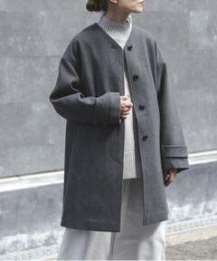 URBAN RESEARCH DOORS / アーバンリサーチ ドアーズ その他アウター | FORK&SPOON　ウールノーカラーコート