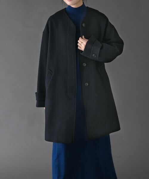 URBAN RESEARCH DOORS / アーバンリサーチ ドアーズ その他アウター | FORK&SPOON　ウールノーカラーコート | 詳細2