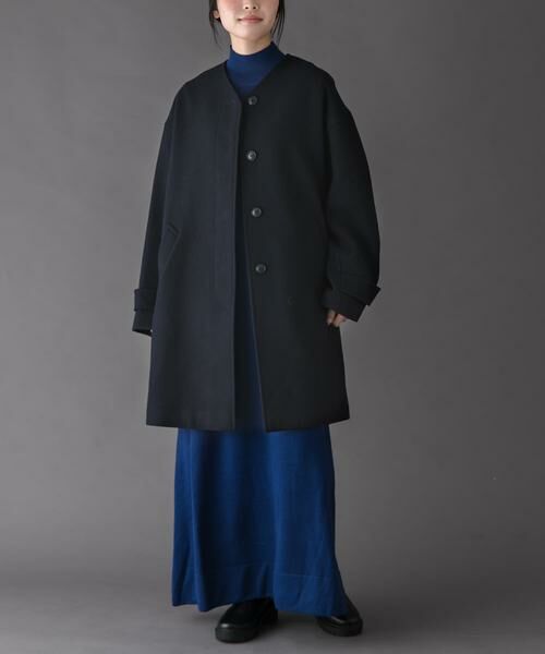URBAN RESEARCH DOORS / アーバンリサーチ ドアーズ その他アウター | FORK&SPOON　ウールノーカラーコート | 詳細7