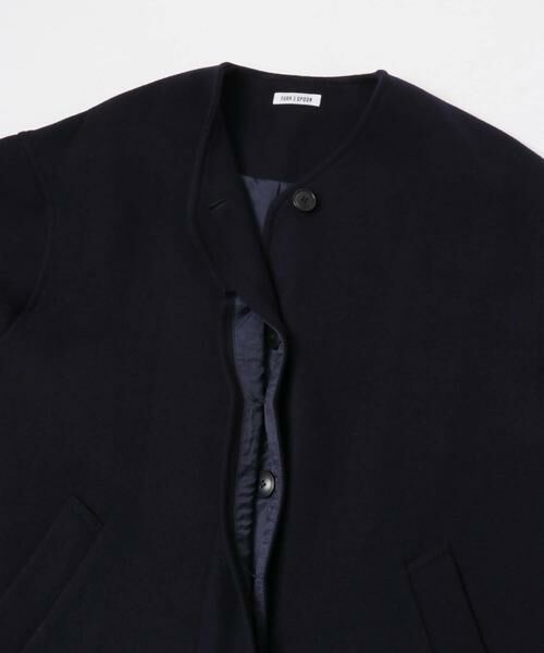 URBAN RESEARCH DOORS / アーバンリサーチ ドアーズ その他アウター | FORK&SPOON　ウールノーカラーコート | 詳細9