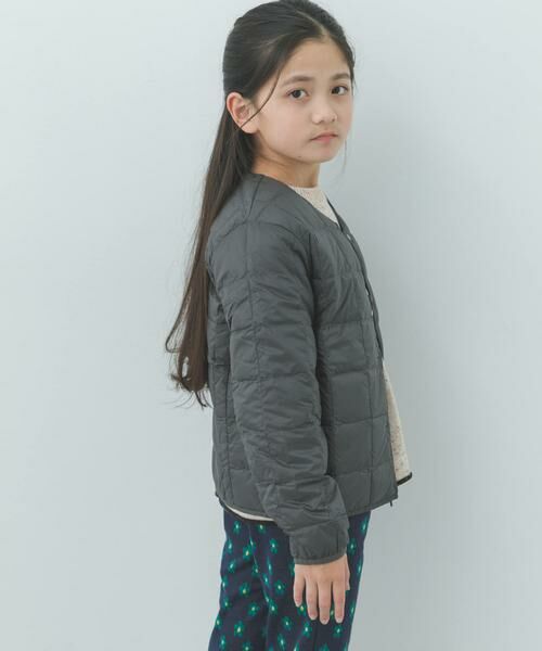 URBAN RESEARCH DOORS / アーバンリサーチ ドアーズ アウター | TAION　CREW NECK BUTTON DOWN JACKET(KIDS) | 詳細1