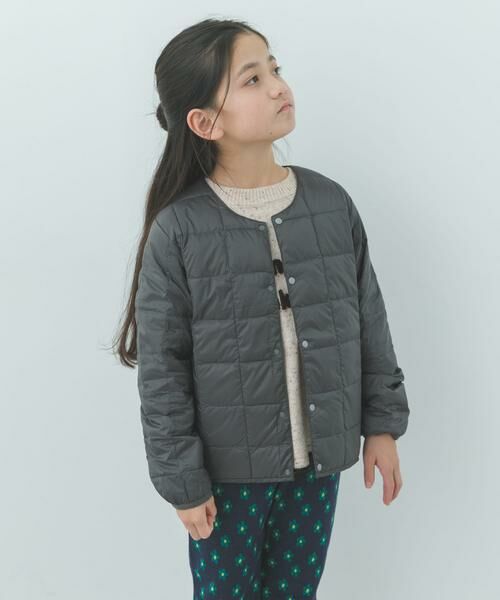 URBAN RESEARCH DOORS / アーバンリサーチ ドアーズ アウター | TAION　CREW NECK BUTTON DOWN JACKET(KIDS) | 詳細3