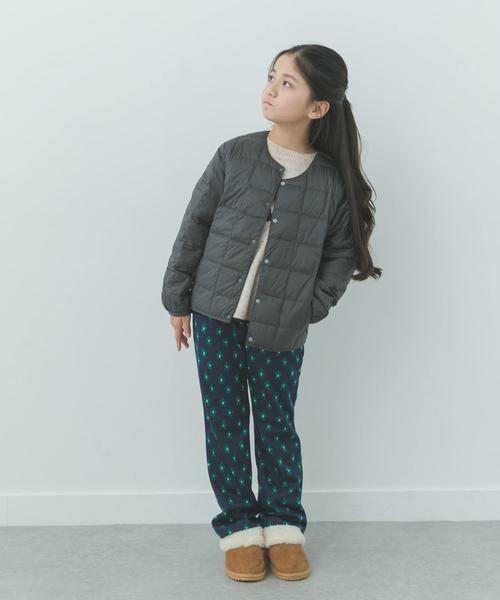 URBAN RESEARCH DOORS / アーバンリサーチ ドアーズ アウター | TAION　CREW NECK BUTTON DOWN JACKET(KIDS) | 詳細5