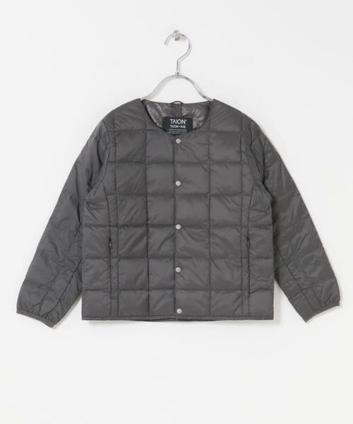 URBAN RESEARCH DOORS / アーバンリサーチ ドアーズ アウター | TAION　CREW NECK BUTTON DOWN JACKET(KIDS) | 詳細7