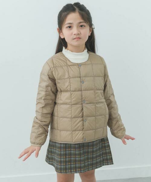 URBAN RESEARCH DOORS / アーバンリサーチ ドアーズ アウター | TAION　CREW NECK BUTTON DOWN JACKET(KIDS) | 詳細9