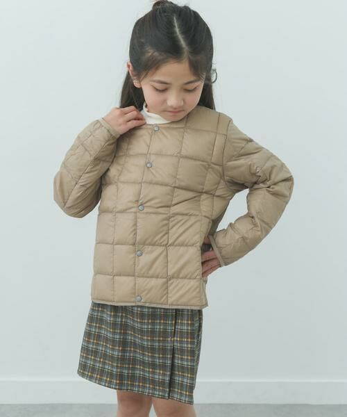 URBAN RESEARCH DOORS / アーバンリサーチ ドアーズ アウター | TAION　CREW NECK BUTTON DOWN JACKET(KIDS) | 詳細10