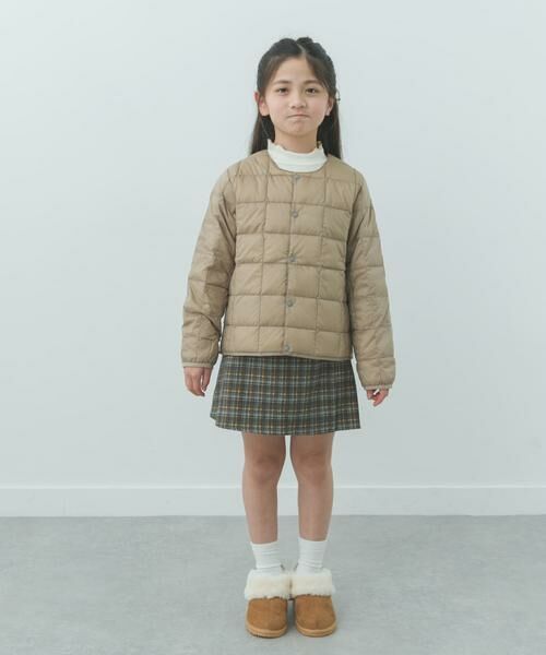 URBAN RESEARCH DOORS / アーバンリサーチ ドアーズ アウター | TAION　CREW NECK BUTTON DOWN JACKET(KIDS) | 詳細13