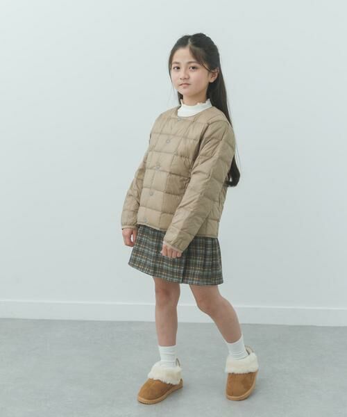 URBAN RESEARCH DOORS / アーバンリサーチ ドアーズ アウター | TAION　CREW NECK BUTTON DOWN JACKET(KIDS) | 詳細14