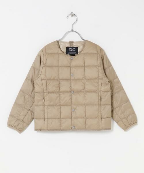 URBAN RESEARCH DOORS / アーバンリサーチ ドアーズ アウター | TAION　CREW NECK BUTTON DOWN JACKET(KIDS) | 詳細15
