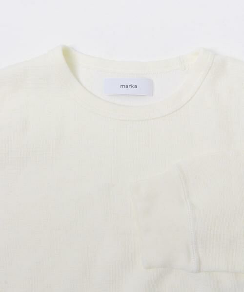 URBAN RESEARCH DOORS / アーバンリサーチ ドアーズ Tシャツ | marka　CREW NECK LONG-SLEEVE T-SHIRTS | 詳細2