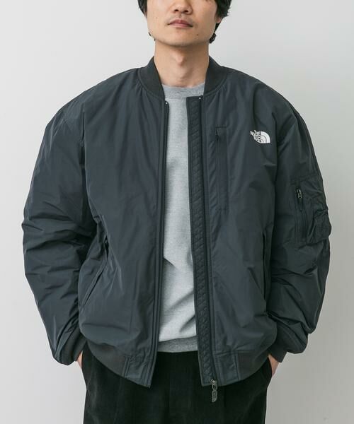 URBAN RESEARCH DOORS/アーバンリサーチ ドアーズ THE NORTH FACE Insulation Bomber Jacket ダークグレー M URBAN RESEARCH DOORS/アーバンリサーチ ドアーズ THE NORTH FACE Insulation Bomber Jacket ダークグレー M