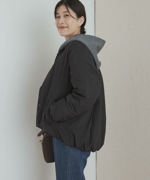 URBAN RESEARCH DOORS / アーバンリサーチ ドアーズ ブルゾン | 『UR TECH』撥水ポケッタブル中綿ブルゾン | 詳細1