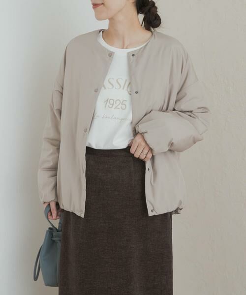 URBAN RESEARCH DOORS / アーバンリサーチ ドアーズ ブルゾン | 『UR TECH』撥水ポケッタブル中綿ブルゾン | 詳細26