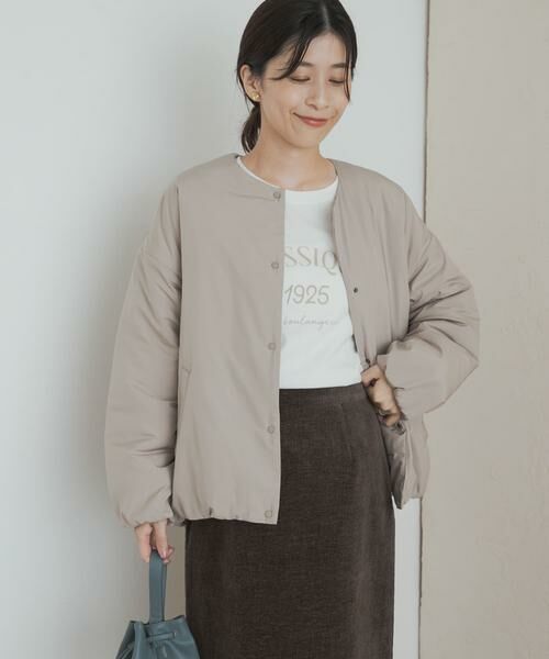 URBAN RESEARCH DOORS / アーバンリサーチ ドアーズ ブルゾン | 『UR TECH』撥水ポケッタブル中綿ブルゾン | 詳細29