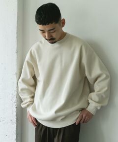URBAN RESEARCH DOORS / アーバンリサーチ ドアーズ Tシャツ | ワッフルフリースクルーネックプルオーバー