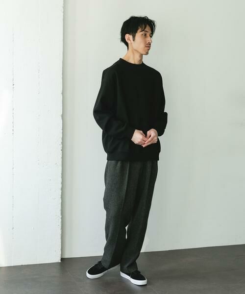 URBAN RESEARCH DOORS / アーバンリサーチ ドアーズ Tシャツ | ワッフルフリースクルーネックプルオーバー | 詳細28