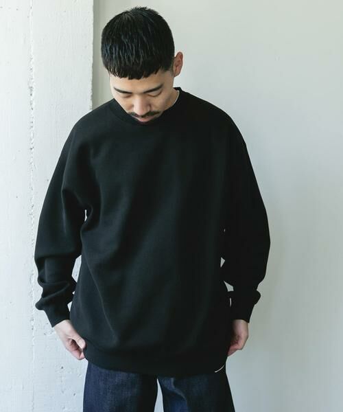 URBAN RESEARCH DOORS / アーバンリサーチ ドアーズ Tシャツ | ワッフルフリースクルーネックプルオーバー | 詳細11