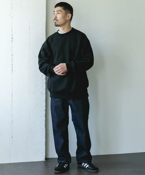 URBAN RESEARCH DOORS / アーバンリサーチ ドアーズ Tシャツ | ワッフルフリースクルーネックプルオーバー | 詳細13