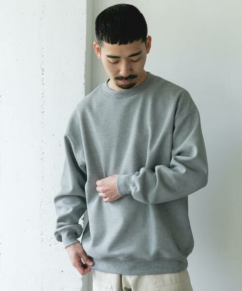 URBAN RESEARCH DOORS / アーバンリサーチ ドアーズ Tシャツ | ワッフルフリースクルーネックプルオーバー | 詳細20