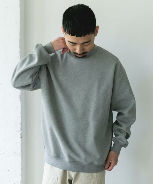 URBAN RESEARCH DOORS / アーバンリサーチ ドアーズ Tシャツ | ワッフルフリースクルーネックプルオーバー | 詳細21